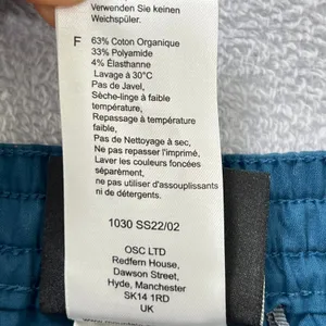 Mountain Equipment Women's 12 Blue Hiking Climbing Pants Regular Organic Cotton thumbnail 6