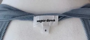 superdown Taylor Open Back Dress Slate thumbnail 6