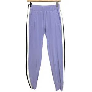 Norma Kamali x REVOLVE Side Stripe Joggers Pants Size XS‎ Violet Purple thumbnail 2
