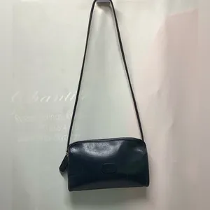 Diane Von Furstenberg Vintage Navy leather Purse thumbnail 8