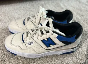 New Balance Unisex Leather 550 Sneaker Women’s size 9 Men’s size 7.5 thumbnail 2