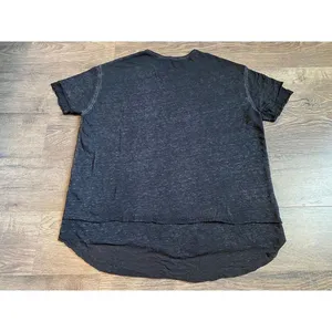 EUC Womens We The‎ Free Short Sleeve Oversized Burnt Out Flowy T-shirt Size XS thumbnail 2