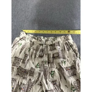 Aerie Women's Pajama Jogger Pants Sz M Knit City Graphic Holiday Christmas thumbnail 7