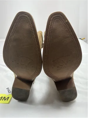 Womans New IUV Pullon Knee High Cowgirl Boots Size 8 Light Brown thumbnail 5