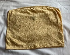 American Eagle yellow tube top thumbnail 1