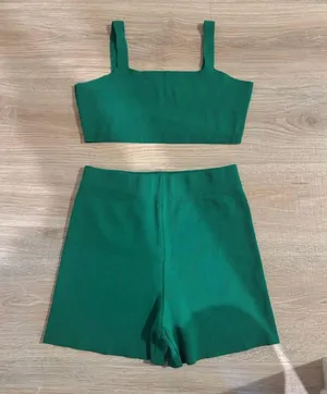 Green Knit Set Size M thumbnail 1