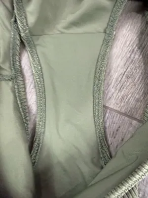 Aerie Olive Ribbed Bikini Set  thumbnail 7
