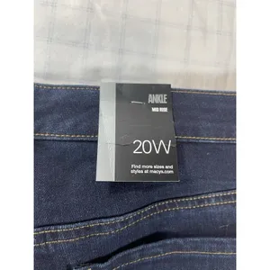 NWT Style & Co. Mid-Rise Ankle Jeans - Women's Plus 20W - Dark Wash thumbnail 13