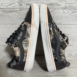 Vans‎ Old Skool Romantic Floral Sneakers Women's 7.5 Sk8 Casual Shoes 500714 thumbnail 4