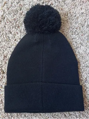 Tna Black Pom Beanie Hat thumbnail 5