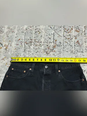 LEVI’S 501 Jean shorts size 32 black thumbnail 6
