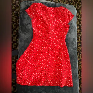 Showpo Secret Cure Dress in Red Size 4 New with tag thumbnail 7