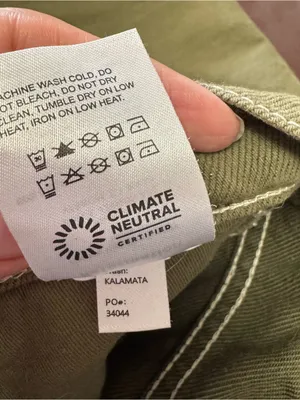 Reformation Cowboy High Rise Straight Jeans Kalamata Green Size 26 thumbnail 7