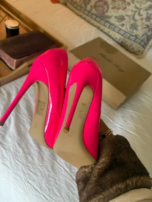 Elisabet Tang Heels Pink Size 7 thumbnail 3