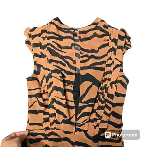 All Saints Hali Zephyr Tiger Print Mini Dress thumbnail 8