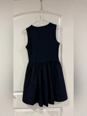 J.Crew Rib Knit Sleeveless Mini Dress Black XS NWT thumbnail 4