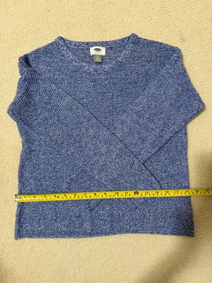 Old Navy blue sweater in XL thumbnail 3