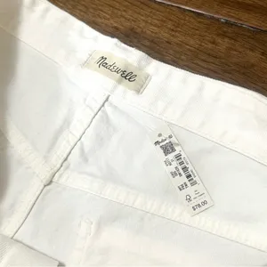 NWT Madewell Relaxed Denim Shorts in Tile White ND717 31 thumbnail 7