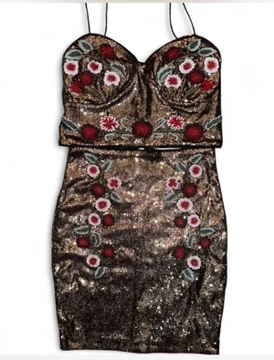 Guess Sequin Dress thumbnail 1