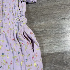 Matilda Jane Women's Dress Midi Cottagecore Feminine Floral Garden L‎ Purple thumbnail 3