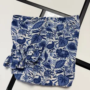 ✨ Zara Blue & White Floral Ruffled Skort | Size XS ✨🖤 thumbnail 6
