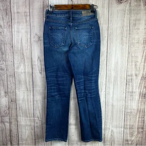 Aritzia The Castings Edition High Rise Cropped Blue Denim Jeans thumbnail 4
