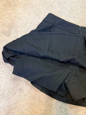 Brandy Melville John Galt Black Low Rise Skater Skort One Size thumbnail 5
