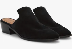 Lucky Brand Women's Myrila Heeled Mule 8.5 M Black New in box thumbnail 1