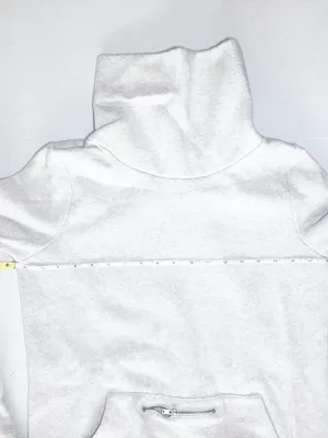 Fabletics High Neck Cowl Pullover Sweatshirt - M - Light Tan Heather thumbnail 4