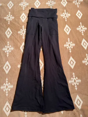 Aerie Foldover Flare Leggings thumbnail 2
