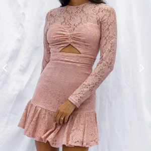 Selfie Leslie | Hearts Afultter Long Sleeve Dress thumbnail 3