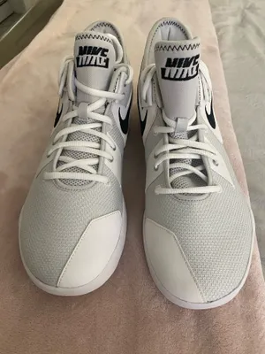 Nike Air Max Impact 2 Mens 10.5 Mid High Top Basketball Shoes Sneakers NIB White thumbnail 3
