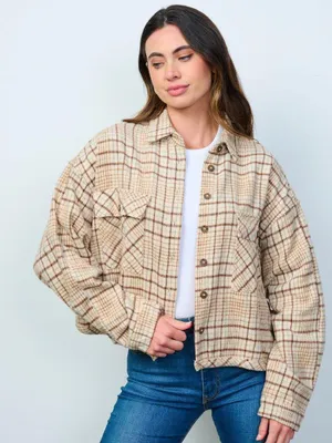 Carly Jean Los Angeles Plaid Jacket thumbnail 1