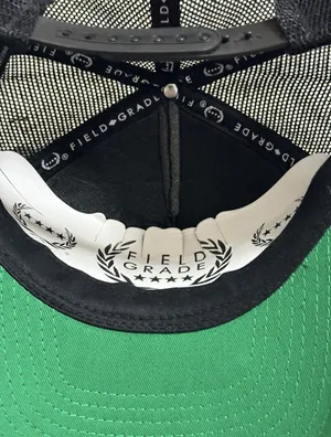 New Field Grade C.R.E.A.M Black Multicolor Mesh Back Adjustable Trucker Hat thumbnail 6