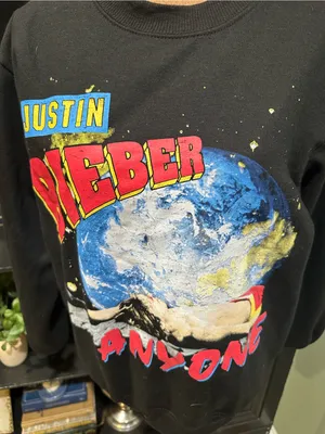 Justin Bieber “Anyone” Official Merchandise Crewneck Sweatshirt – Size XS thumbnail 6