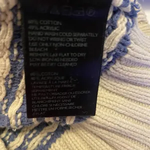 BDG Waffle‎ Knit Long Sleeves Multi Color Blue Womens preppy Sweater Size S thumbnail 10