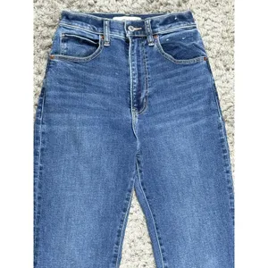 Abercrombie & Fitch The Flare Jeans Women’s Size 0/25 Blue Denim Boho High Rise thumbnail 3