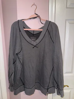 Aerie Oversized Sweatshirt thumbnail 1