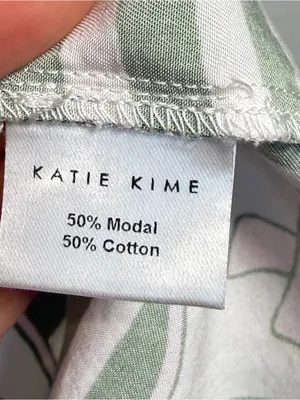 Katie Kime Women’s 2XL Sleepwear Top in Pink and Green Pickleball Print thumbnail 5