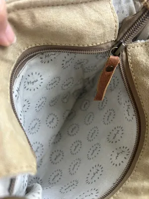 Myra Bag calf hair printed crossbody bag with leather accents western boho chic thumbnail 5