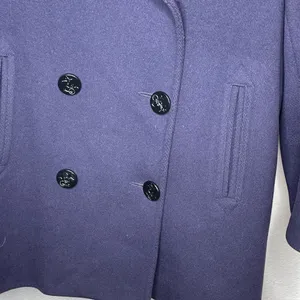 Talbot's Navy‎ Wool Coat thumbnail 5