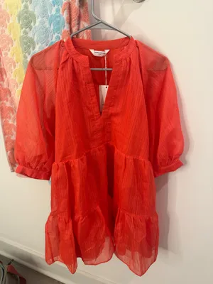 Amanda Uprichard Diego Dress in Reiss Coral thumbnail 1