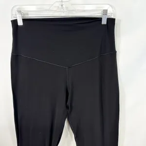 OFFLINE by Aerie XL Leggings Real Me Xtra Black High Rise 7/8 Solid Cropped 992 thumbnail 3
