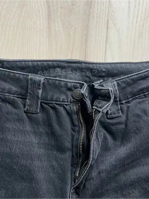 American Eagle black jeans size 6L thumbnail 3