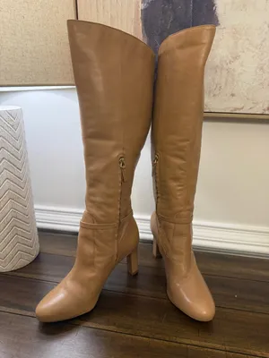 Naturalizer Henny Tall Tan Leather Boots size 9M thumbnail 11