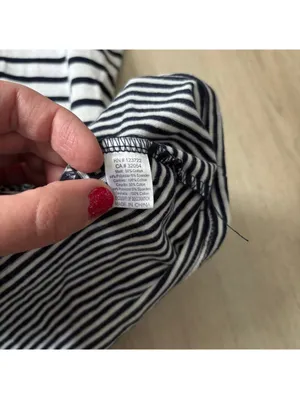 Anthropologie One September EUC Women's Striped Pom Pom Tank Size M thumbnail 5