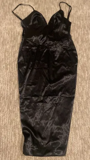 Meshki silky dress thumbnail 1