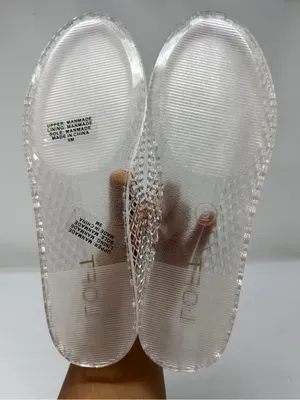 LOFT Clear Jelly Ballet Flats Size 9 thumbnail 7