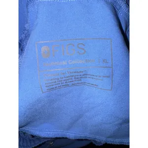 Figs Technical Collection Joggers Scrubs Womens XL Blue Drawstring Comfy Relaxed thumbnail 9