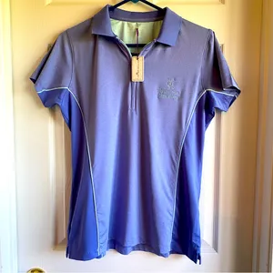 Peter Millar Performance Zip Polo Golf The Old Course St Andrews Links thumbnail 1